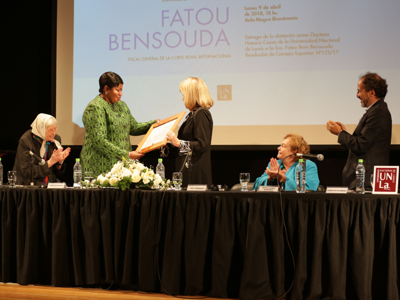 Honoris Causa Bensouda